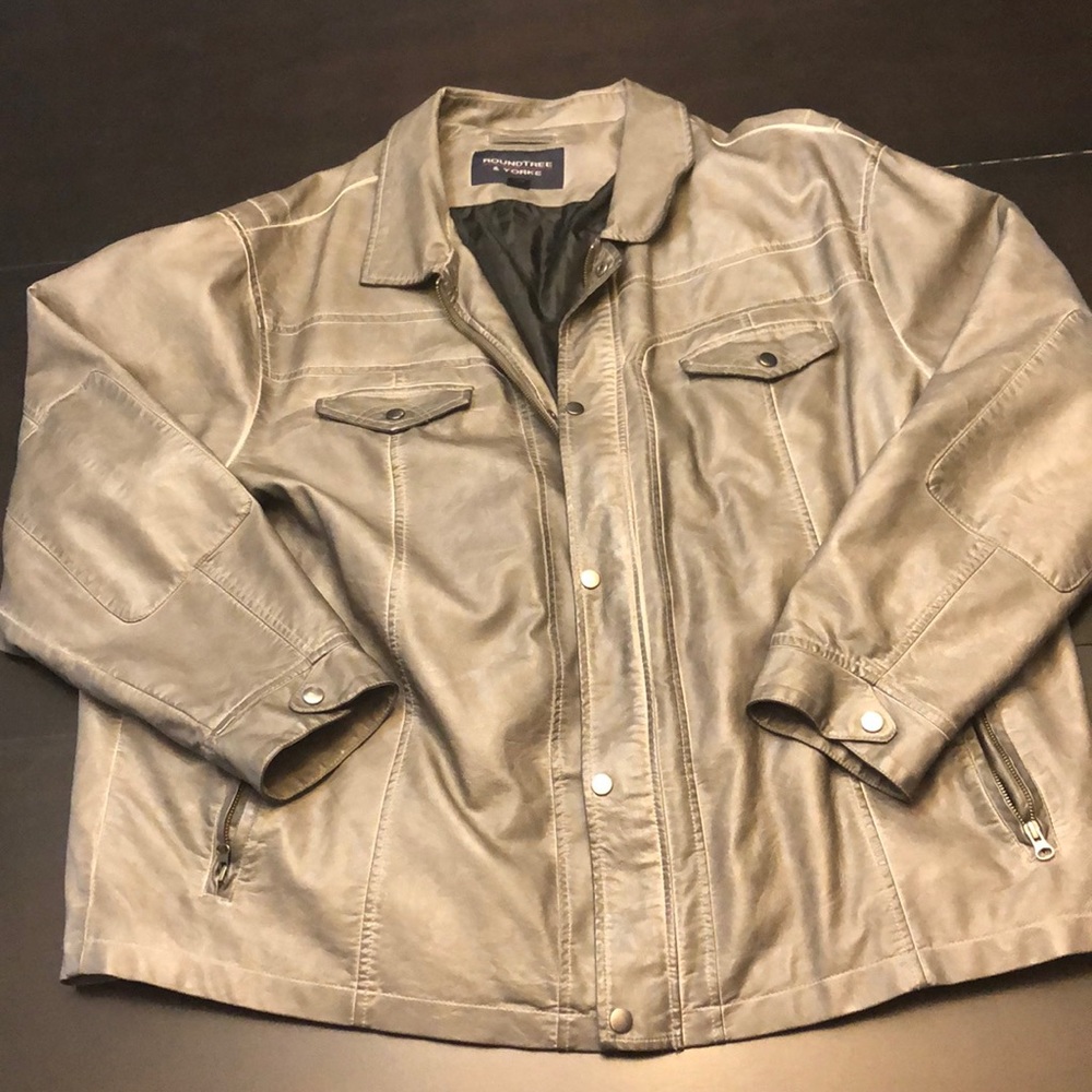 Men’s Big and Tall Grey Jacket